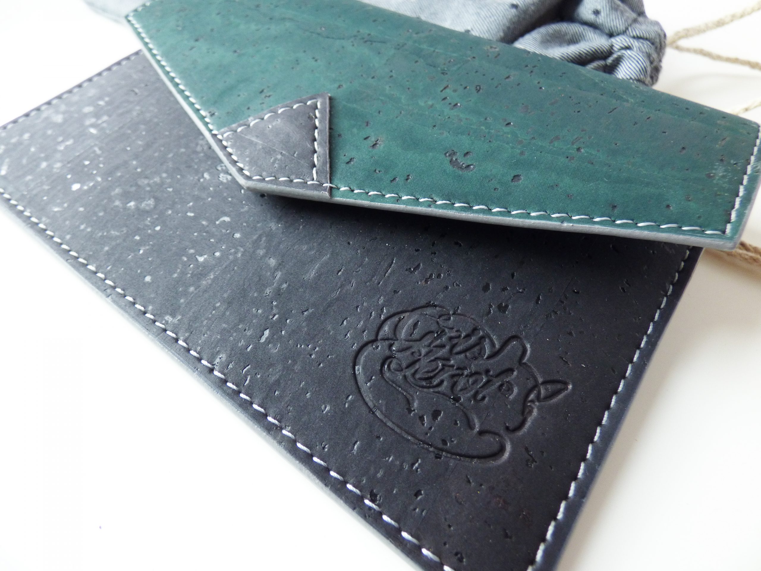 Pochette P Détail Vert Noir Noir ret