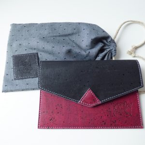 Pochette P Noir Rouge Rouge ret