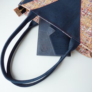 Pochette P Sac Bleu Gris Gris ret