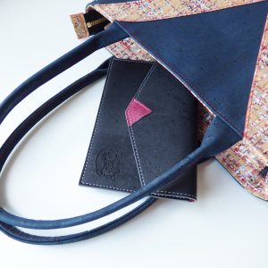 Pochette P Sac Noir Rouge Noir ret